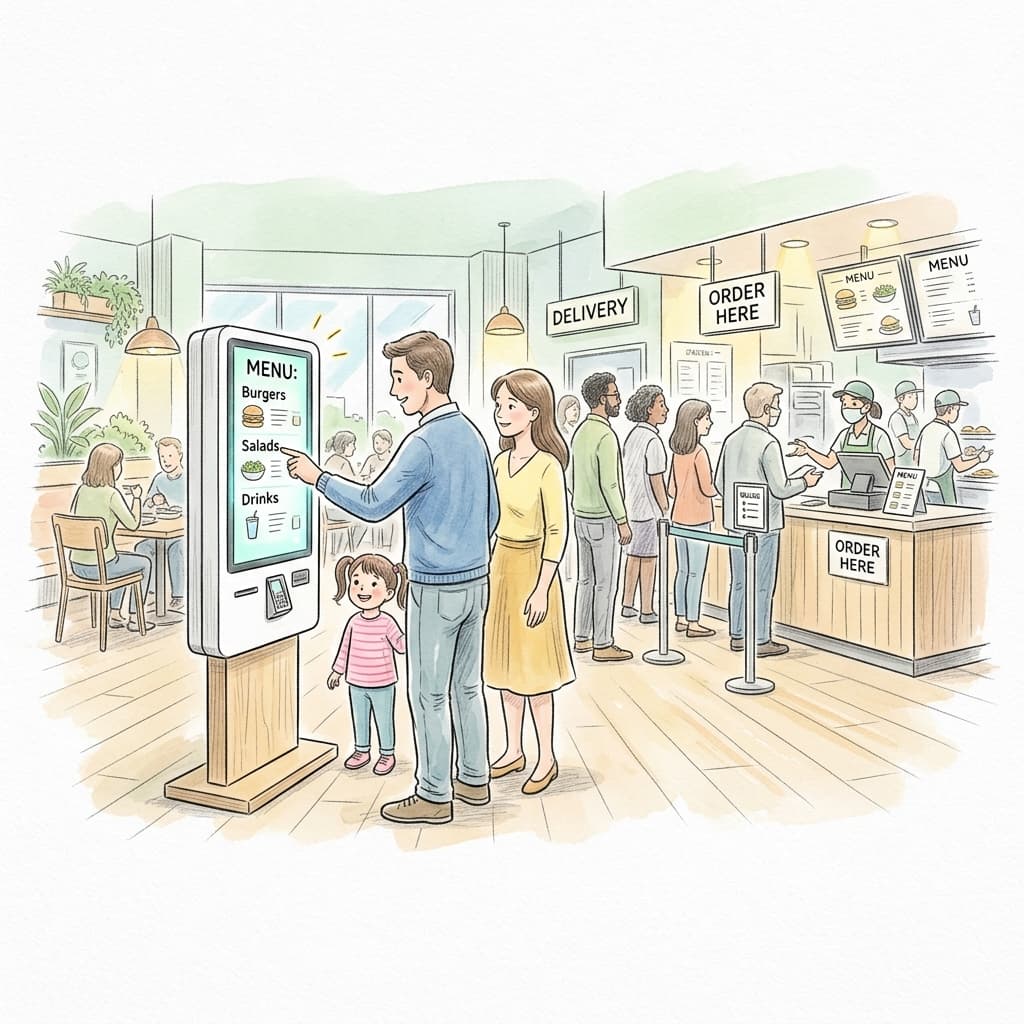 Self-Ordering Kiosk preview